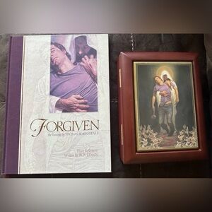 The Masterpiece “forgiven” Collection Jewelry Box & Book both New
